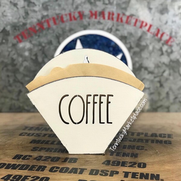 Coffee Filter Holder Etsy