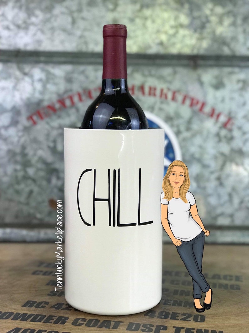 WINE CHILLER Wedding Wine Chiller Insulated Wine Chiller Etsy