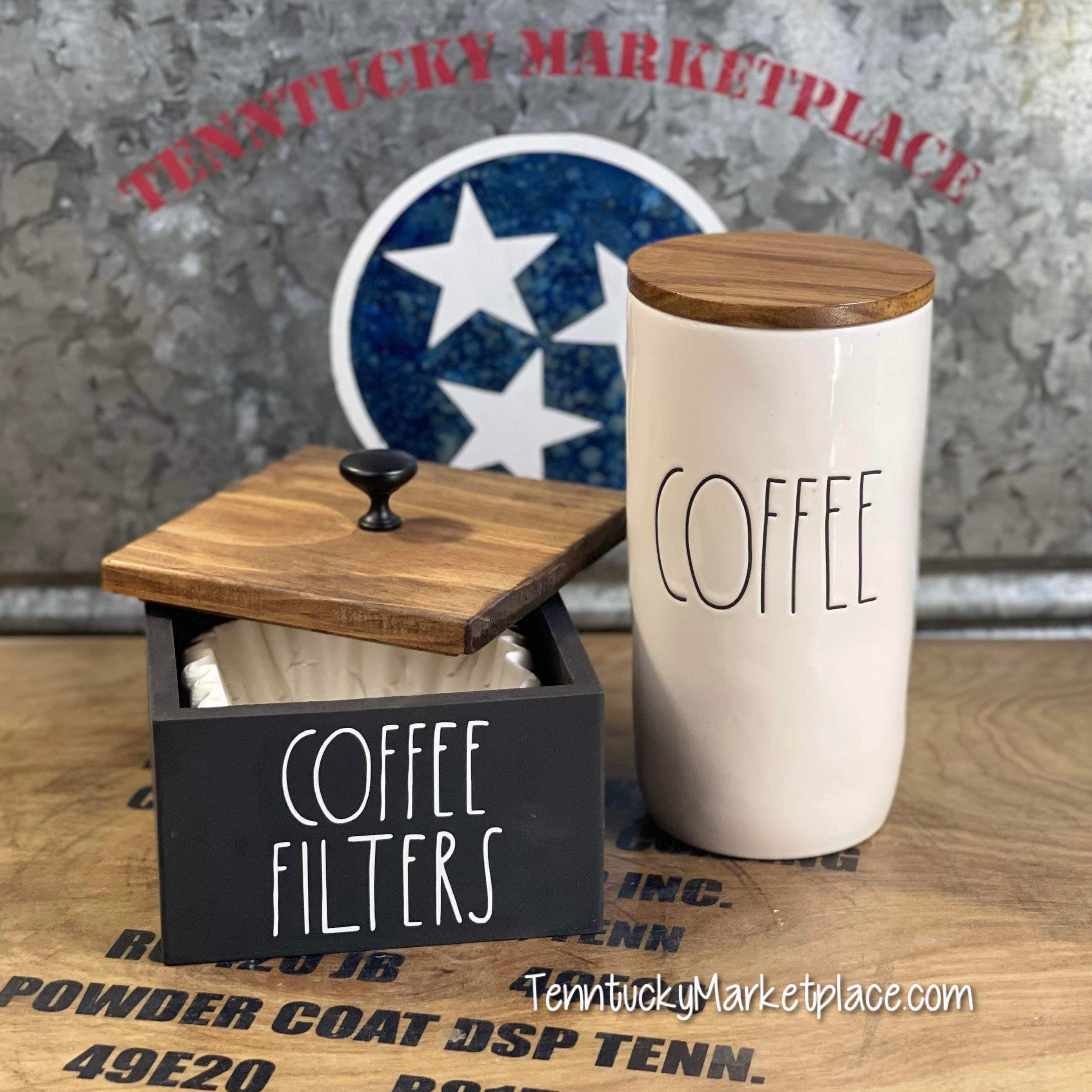 Hand Drip Coffee Filter Paper Holder With Cover V60 Cone Stainless Steel Filter Paper Box