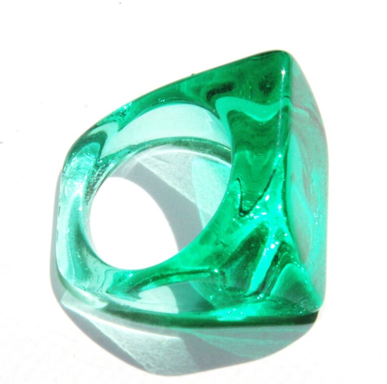 241 Mold for resin rings Silicone mould Tutorial Make resin rings Size 8.25