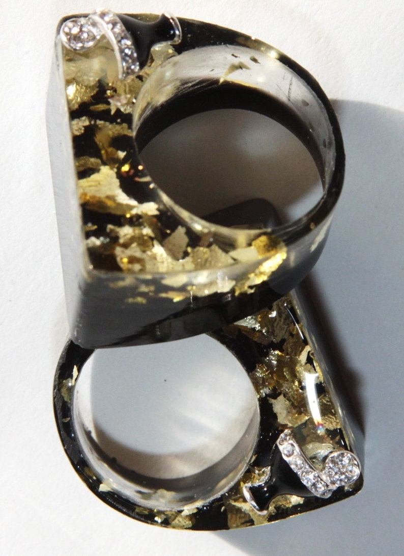 1 9. pc Handmade cocktail party ring for women.girl.good gift.Size 7