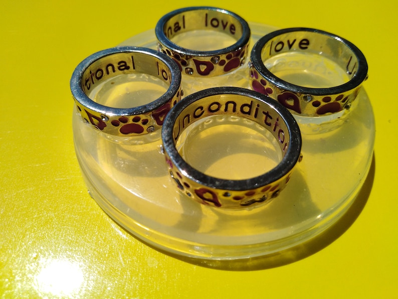 Sizes 6.5 to 7.5 Jewelry Mold for Rings