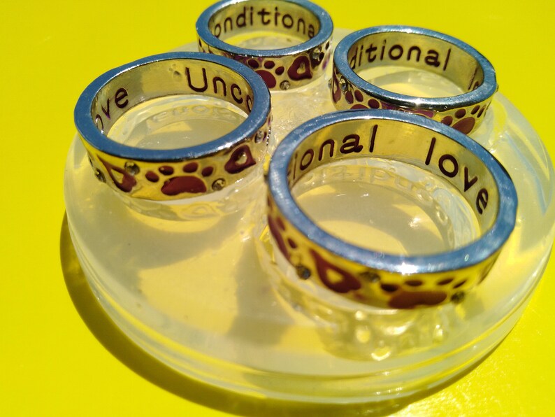 Sizes 6.5 to 7.5 Jewelry Mold for Rings