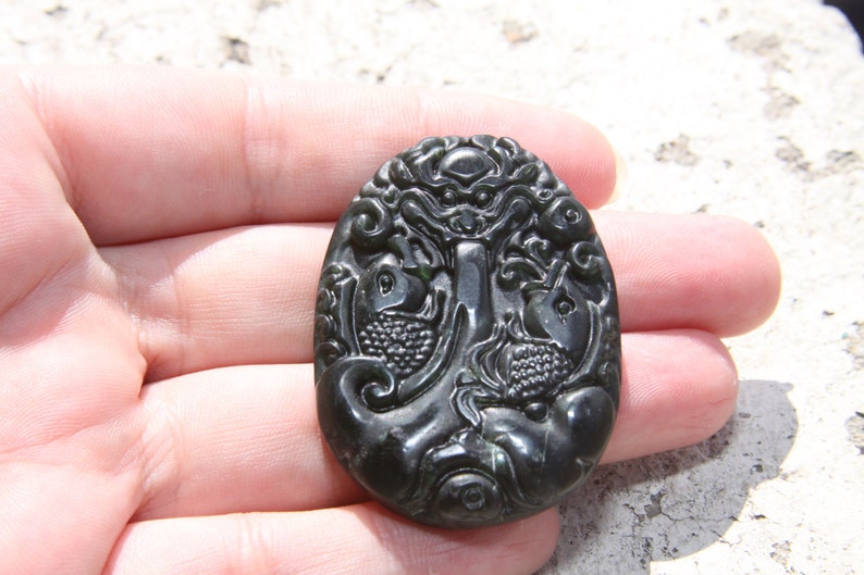 Clear High Grade Silicone Size 48x30mm The Spirit of Fiji Mold Amulet Silicone Mold