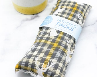 Heat Pack - Organic Flax and Rice - Microwave Heating Pad