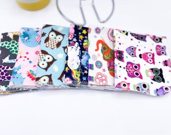 Reusable Paperless Towels: 12 Mixed Print Zero Waste Cloth Wipes