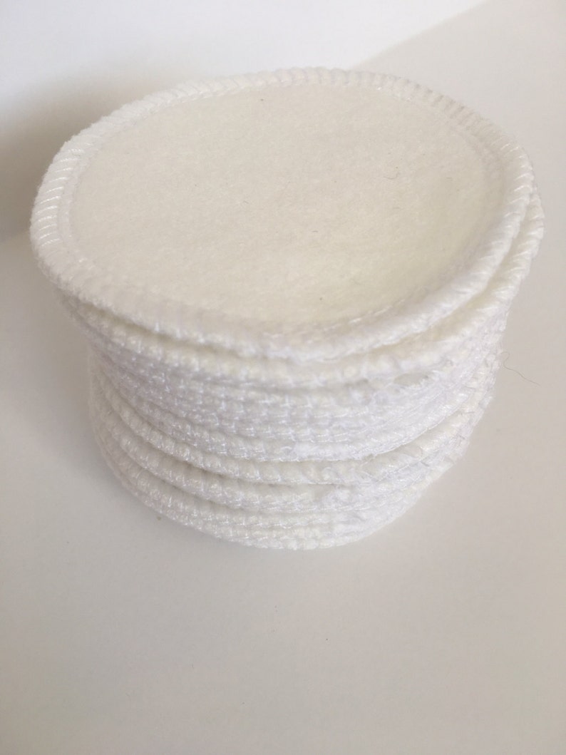 Reusable Cotton Rounds 20 Washable Organic Bamboo Cotton Etsy