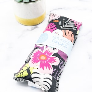 Heat Pack - Organic Flax and Rice - Microwave Heating Pad