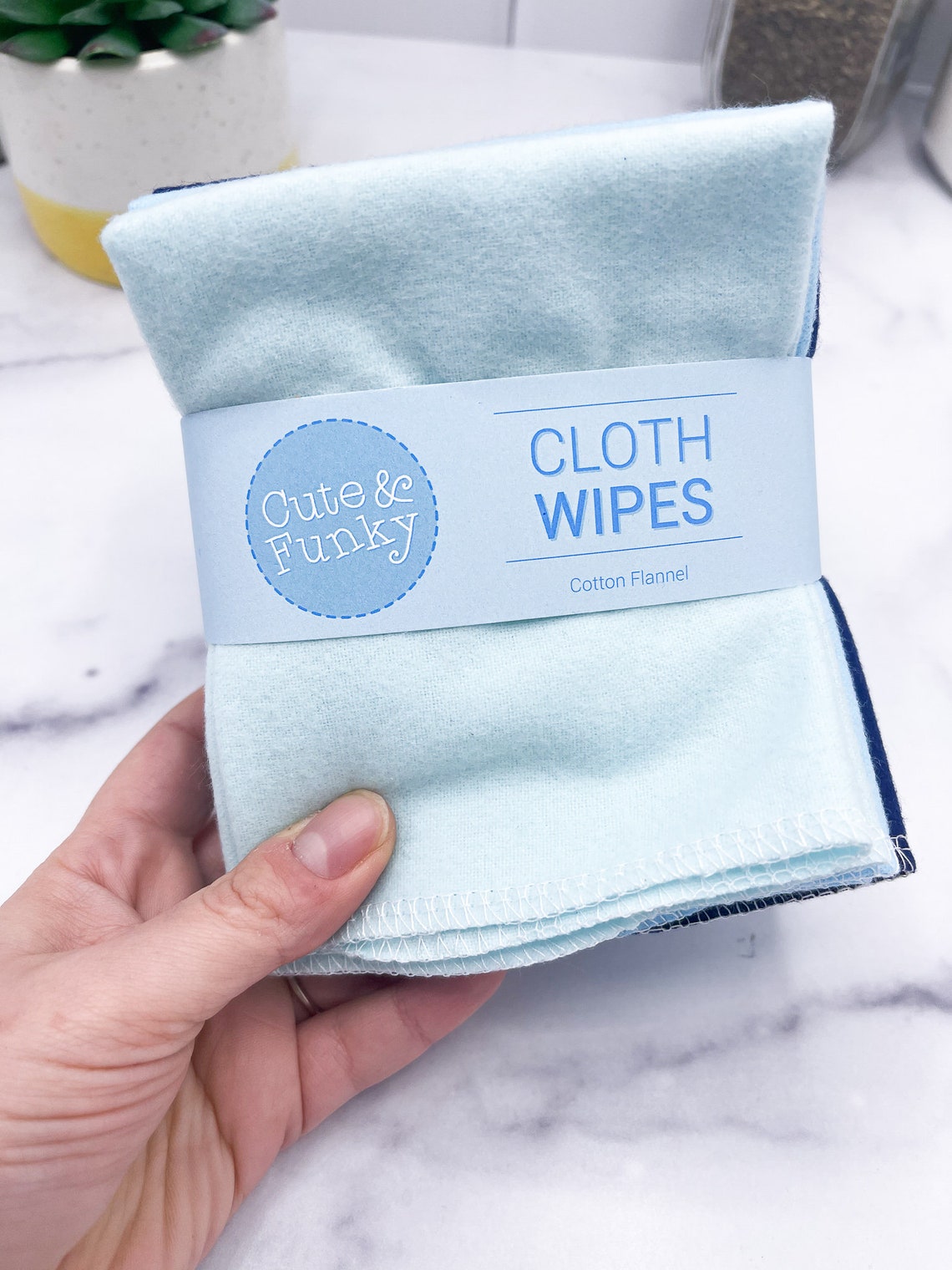 10x12 Paperless paper Towels / Blue Variety/ Ecofriendly Etsy