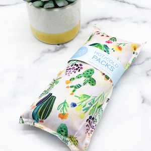 Heat Pack - Organic Flax and Rice - Microwave Heating Pad