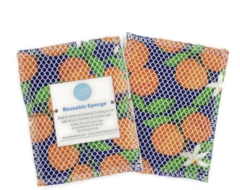 Reusable Kitchen Sponge: Eco Friendly Cloth Scrubber