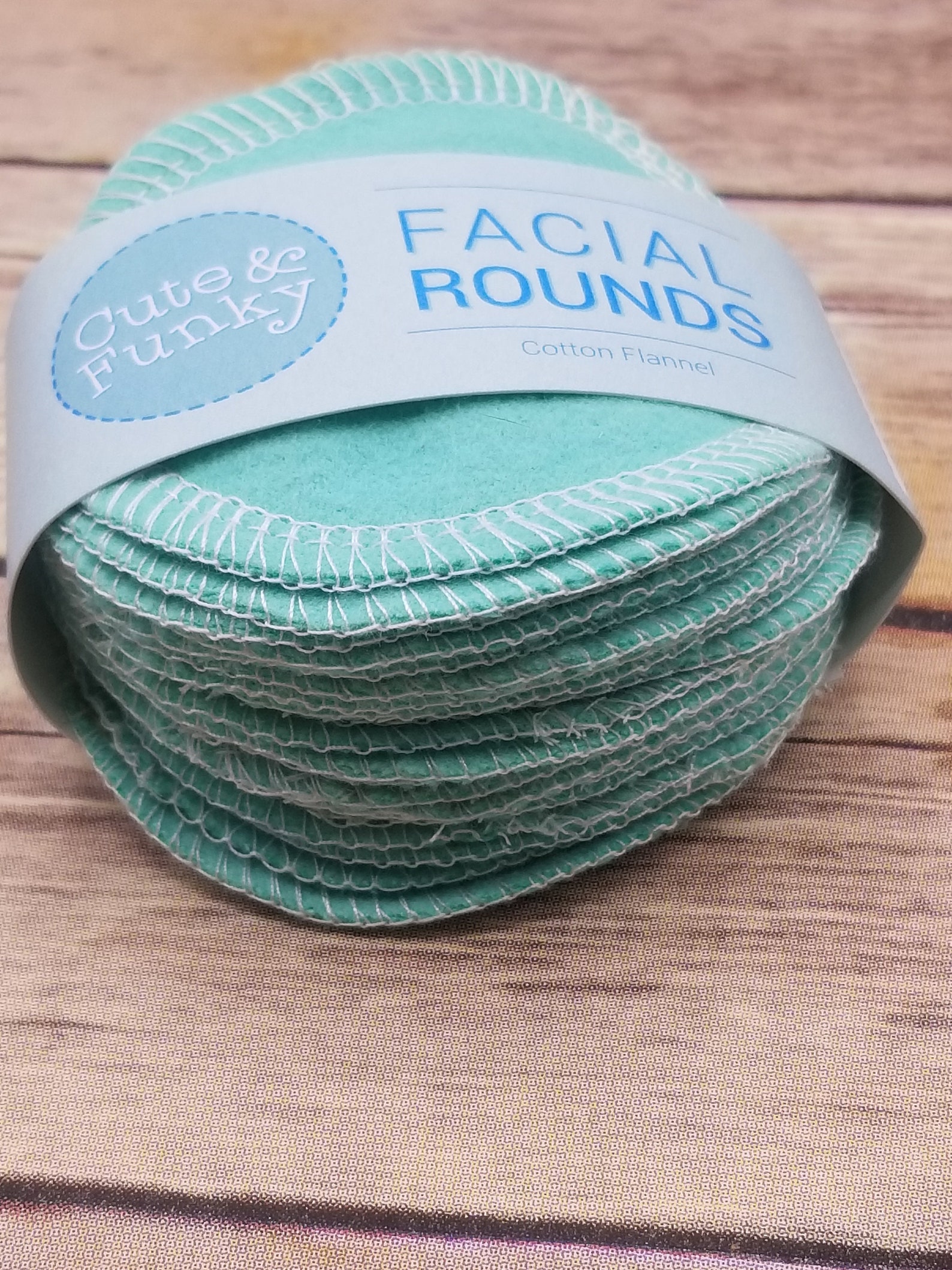Reusable Makeup Removers 20 Turquoise Cosmetic Pads Washable Etsy