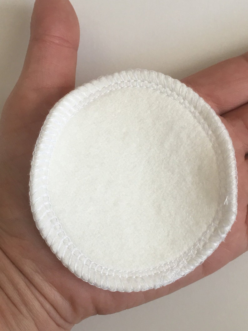 Reusable Cotton Rounds 20 Washable Organic Bamboo Cotton Etsy