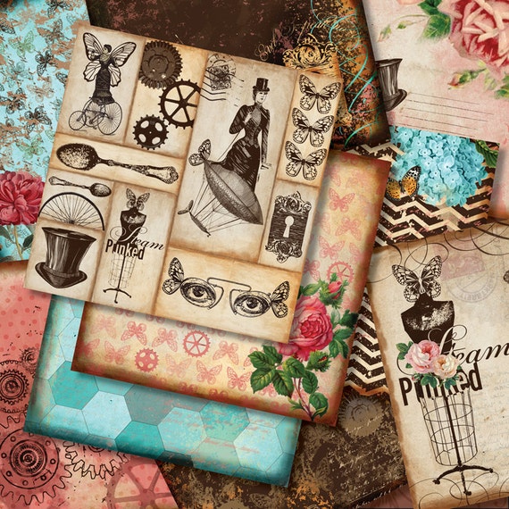 Steampunk Hybrid Printable Vol.1