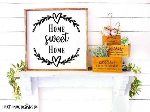 Free Free Home Sweet Home Svg Etsy 776 SVG PNG EPS DXF File
