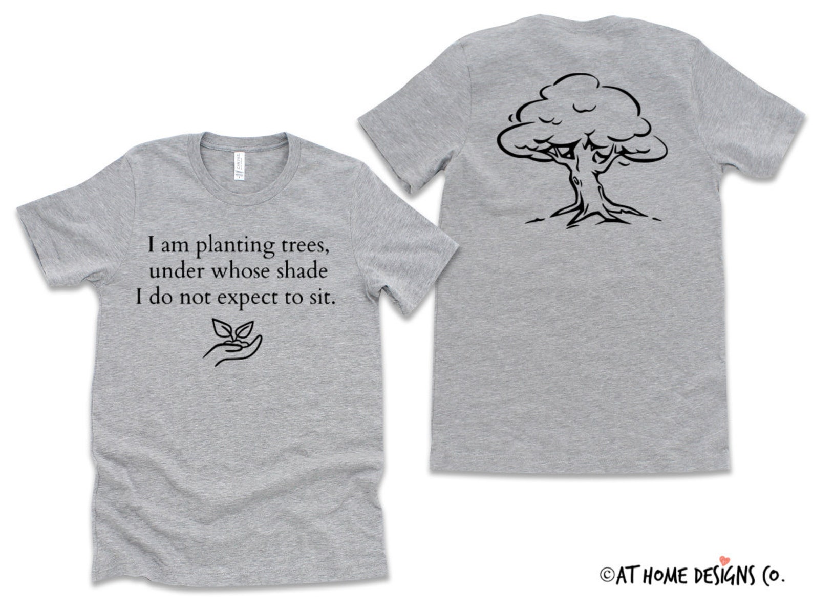 I Am Planting Trees Under Whose Shade I Do Not Expect to Sit Etsy
