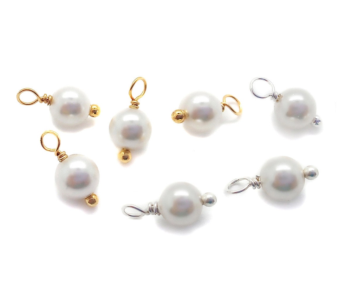 Loreal Beads Pearl Charms Naari Beads for Jewelry Making 3MM 1300 Pieces 
