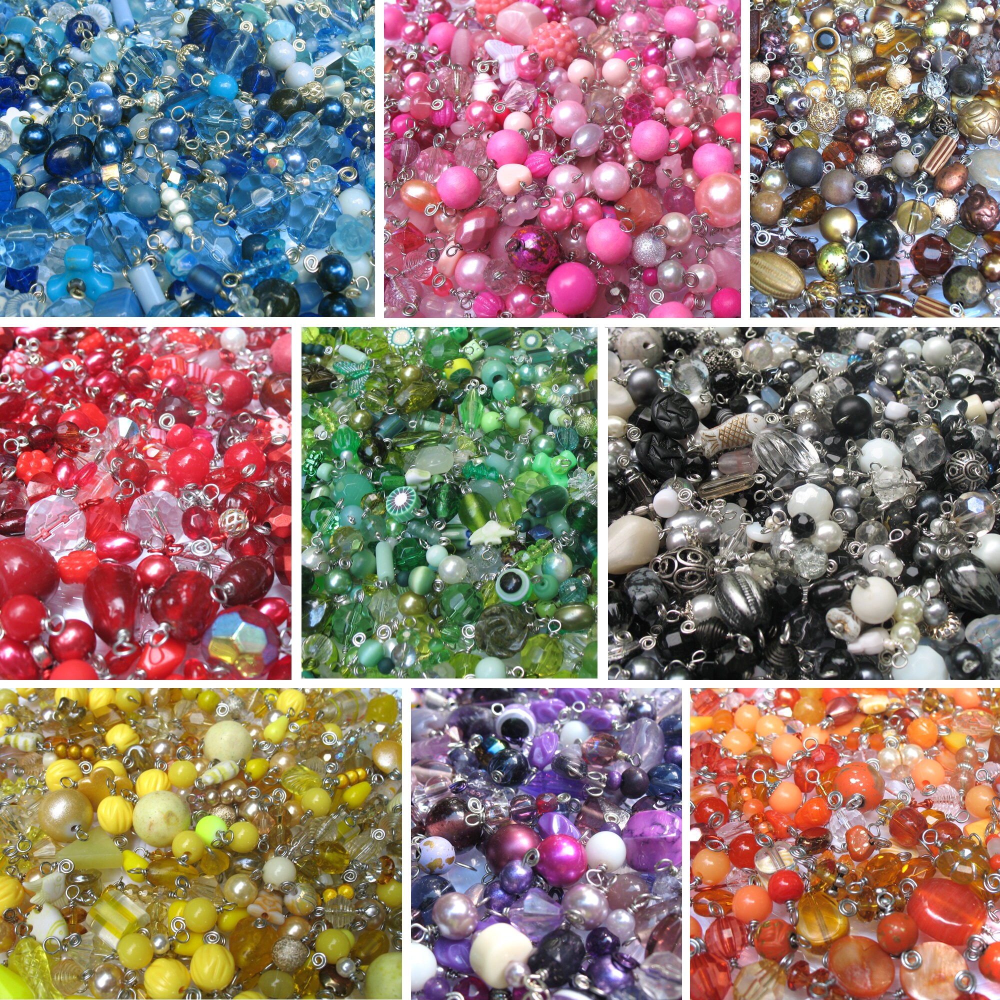 Bulk Bead Charms Choose Colors Bead Dangle Charms for Charm Etsy