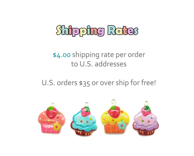 Cute Rabbit Charms DIY Charm Bracelet Supplies 8 pc Kawaii Easter Bunny Resin Cabochons