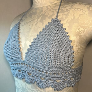Crochet crop top