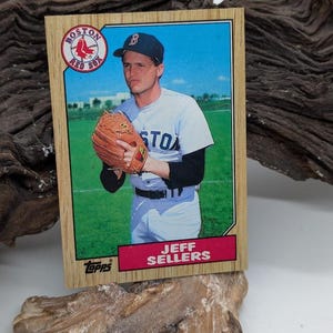 Vintage Jeff Sellers #12 Topps honkbalkaart 1986 - klassiek verzamelobject, perfect voor honkbalfans en kaartenverzamelaars