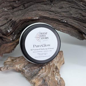 PureGlow All Natural Makeup Primer | Organic Vegan Primer for Radiant, Flawless Skin | Handmade, Cruelty-Free, Eco-Friendly, Sensitive Skin