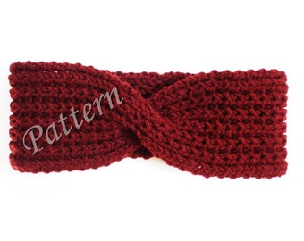 PATTERN Knit Headband Ear Warmer