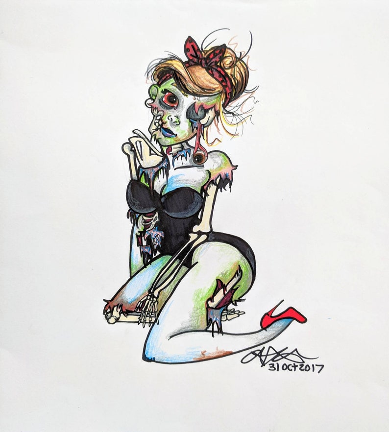 Pin up zombie image 1