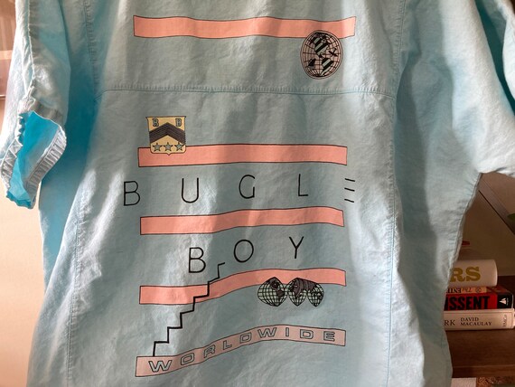 1990s Bugle Boy Worldwide Vintage T-shirt - image 3