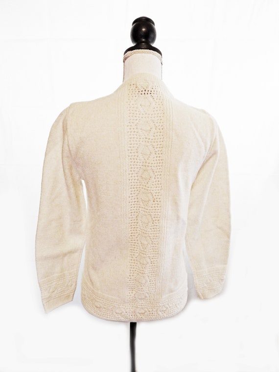 Vintage Designers Originals Soft White Woman's Sw… - image 3