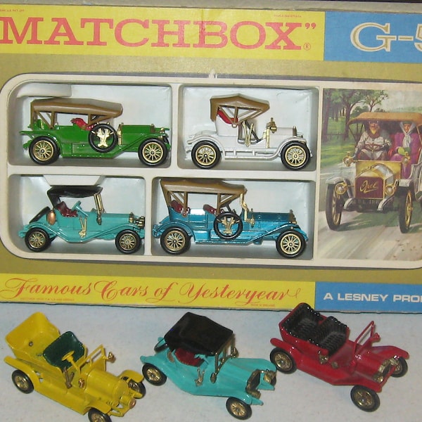 Matchbox G5 Series and 3 Separate Matchbox Cars