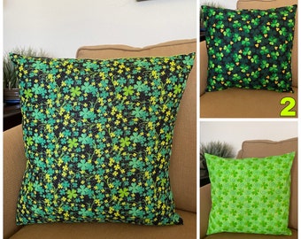 Handmade St. Patrick's Day Themed Pillow Covers