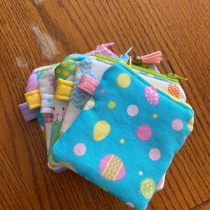 Handmade Small Coin Purse with zipper - Easter Varieties!