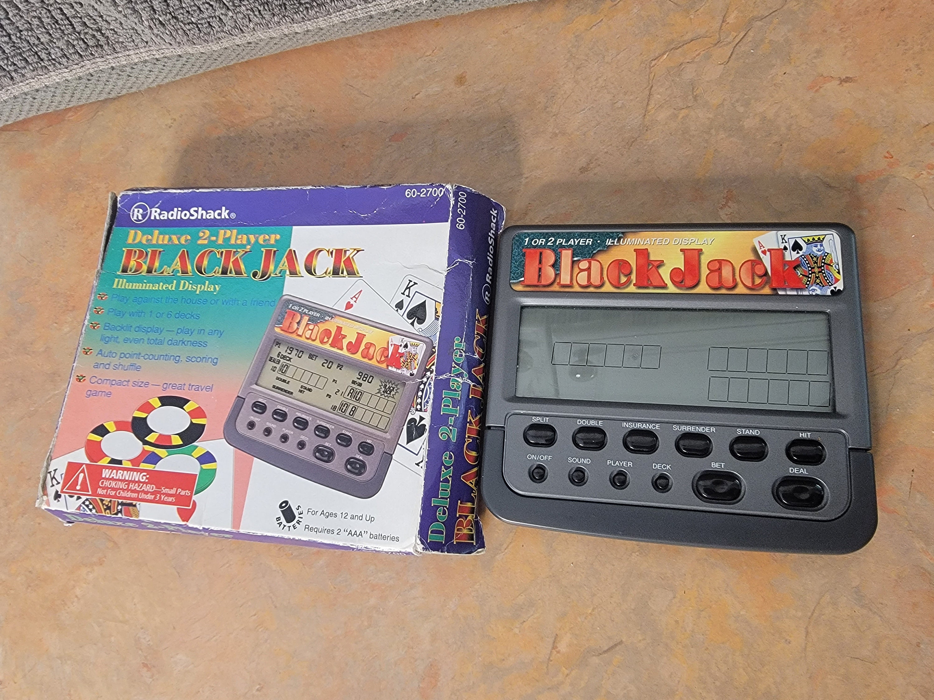 Radio Shack Super Deluxe 2-player Blackjack Electronic -  Canada