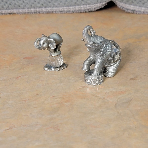 Baby Elephant Statue Etsy
