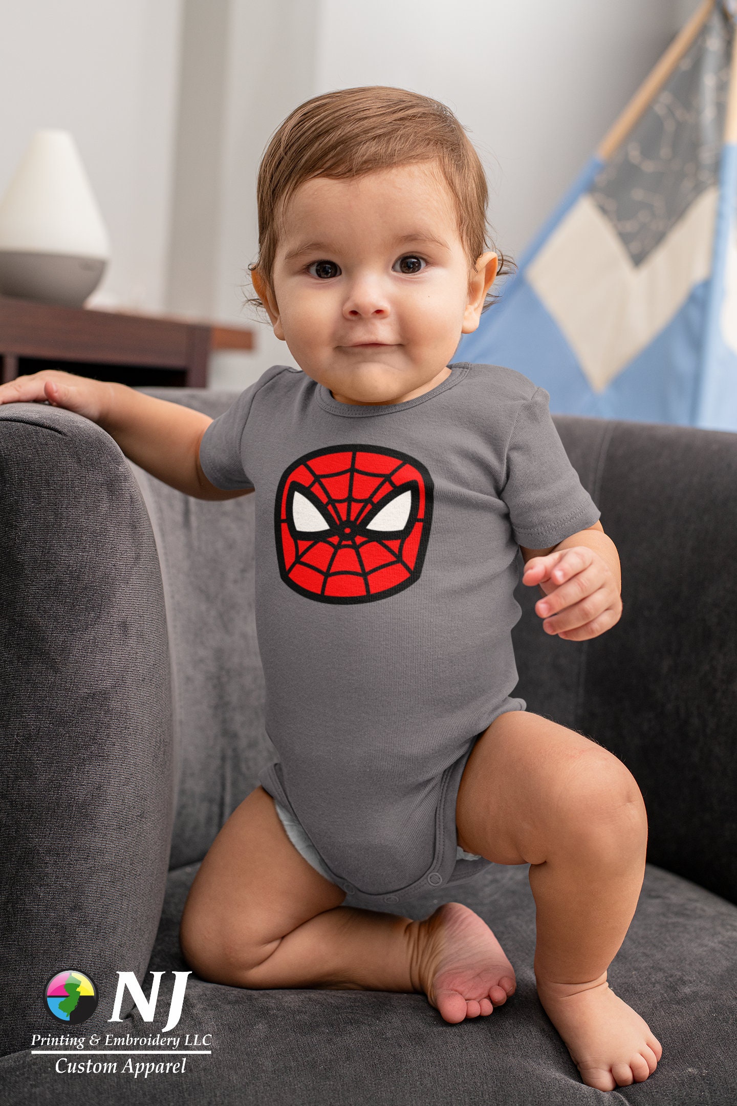 6 Month To 6 Year Babies Marvel Spiderman Print Good Quality T-shirt Set