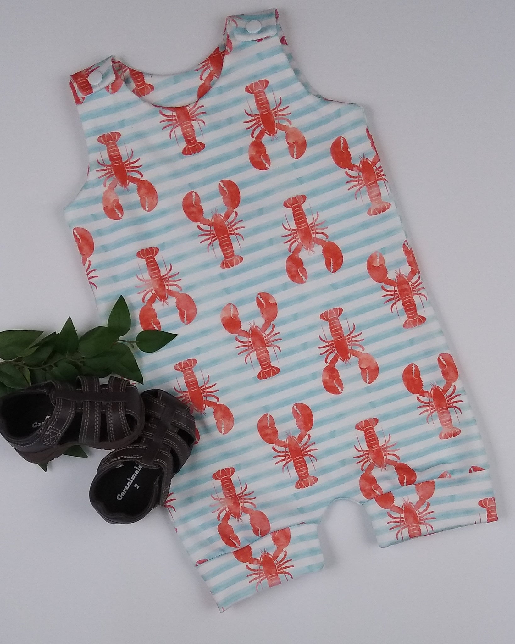 Lobster baby outfit toddler romper boys coveralls girls Etsy.de