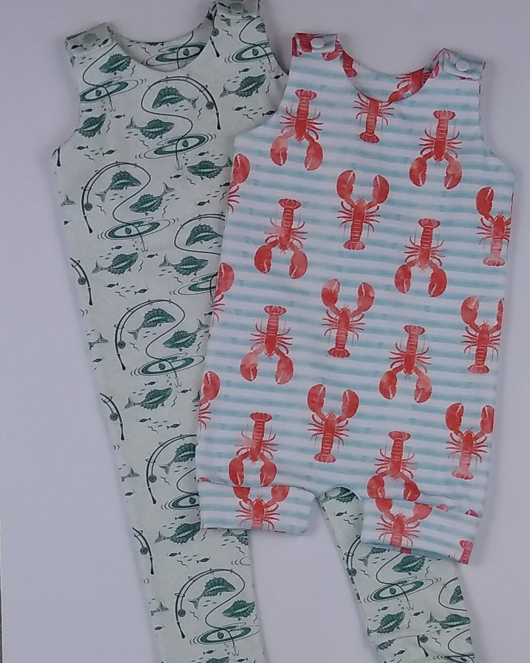 Lobster baby outfit toddler romper boys coveralls girls Etsy.de