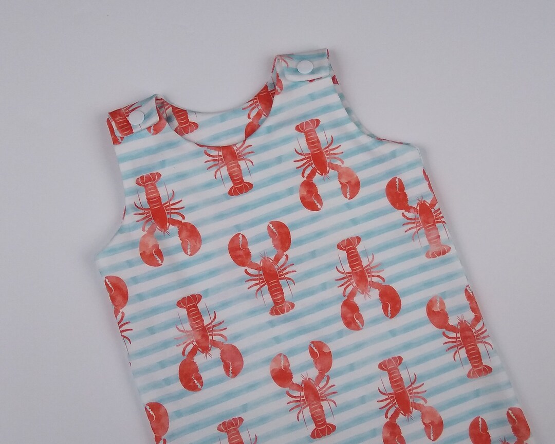 Lobster baby outfit toddler romper boys coveralls girls Etsy.de
