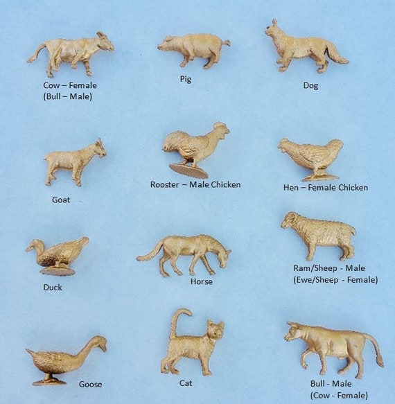 mini animal figures