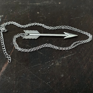 Silver Arrow Necklace