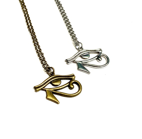 Horus-custom-eye of Ra Necklace-silver 
