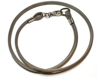 Stainless Steel Mesh Belt | Silver Grommet Chain | Y2K | NWT Perry Ellis Perry Ellis Mesh Belt, Silver Belt - Etsy main image 3