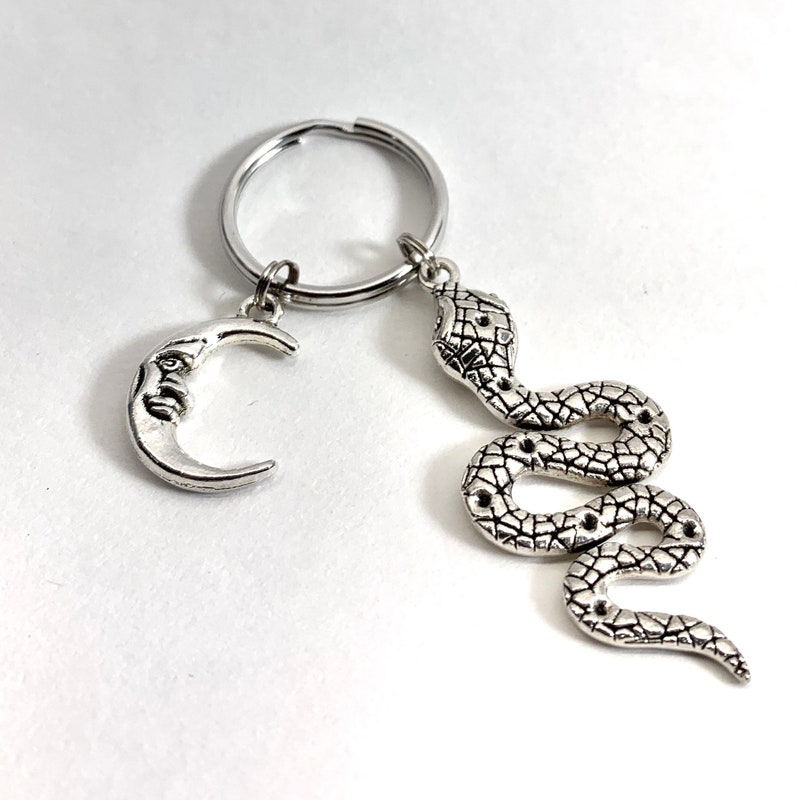 Snake Keychain - Etsy