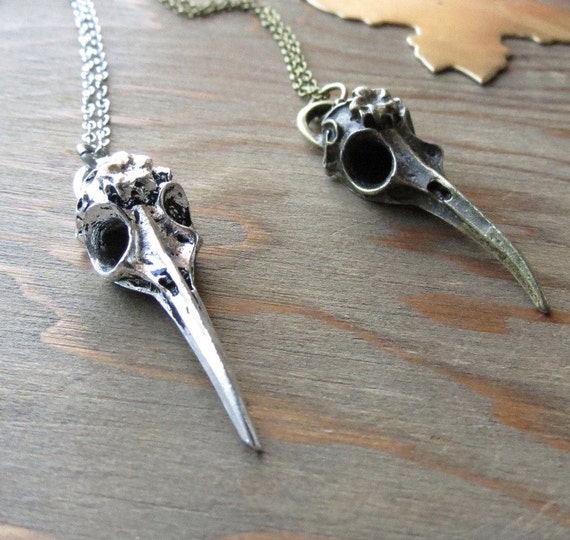Plague Doctor Bird Skull Necklace — Casita International Gift Shop