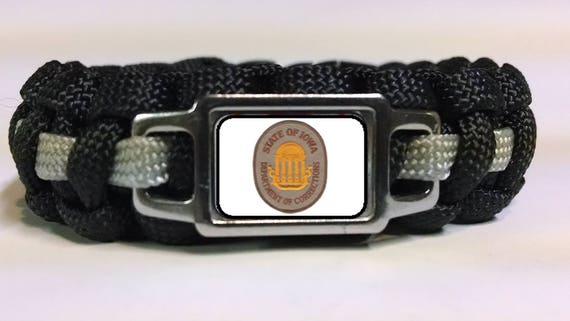 Thin Silver Line Iowa Department of Corrections IDOC Patch