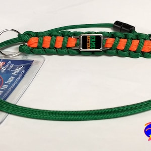 Florida A & M University FAMU Agricultural and Mechanical Rattlers Inspired Paracord Survival Lanyard