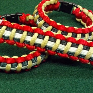 Medalla de servicio de la guerra de Irak, medalla de cinta, pulsera de supervivencia Paracord, llavero combinado