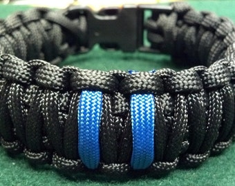2nd Second Amendment Support Paracord Survival Bracelet 2A Wide Width