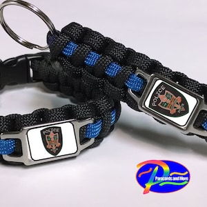 Florida A & M University FAMU Police Department PD Public Safety FAMUPD Paracord Survival Bracelet Key Chain Combo Set